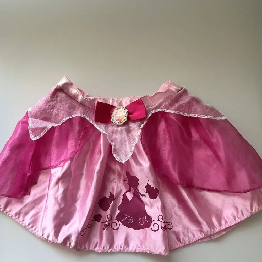 DISNEY SLEEPING BEAUTY AURORA COSTUME PRINCESS TIARA COSLAY EUC - Picture 4 of 14
